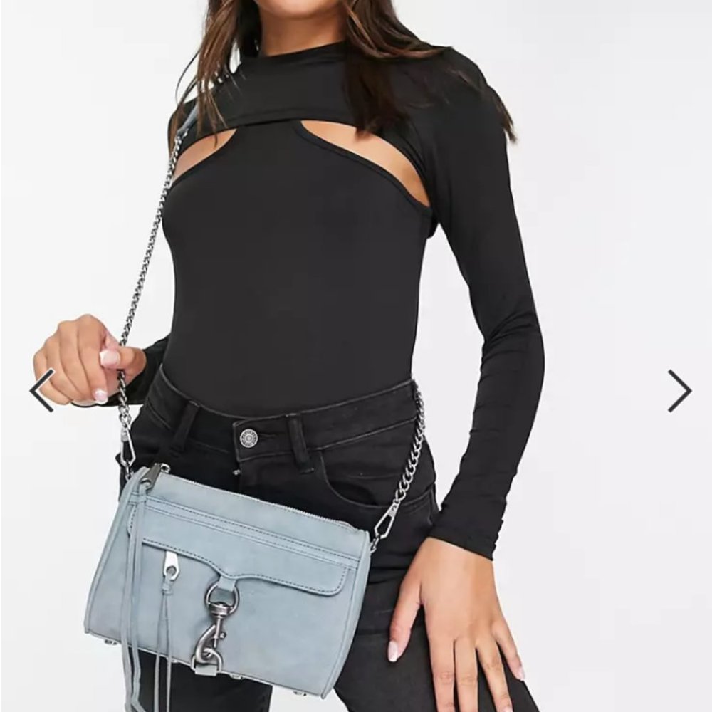 Rebecca Minkoff clasp chain detail crossbody bag